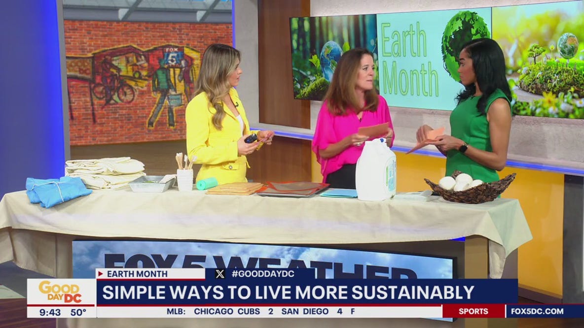 Simple ways to live more sustainably